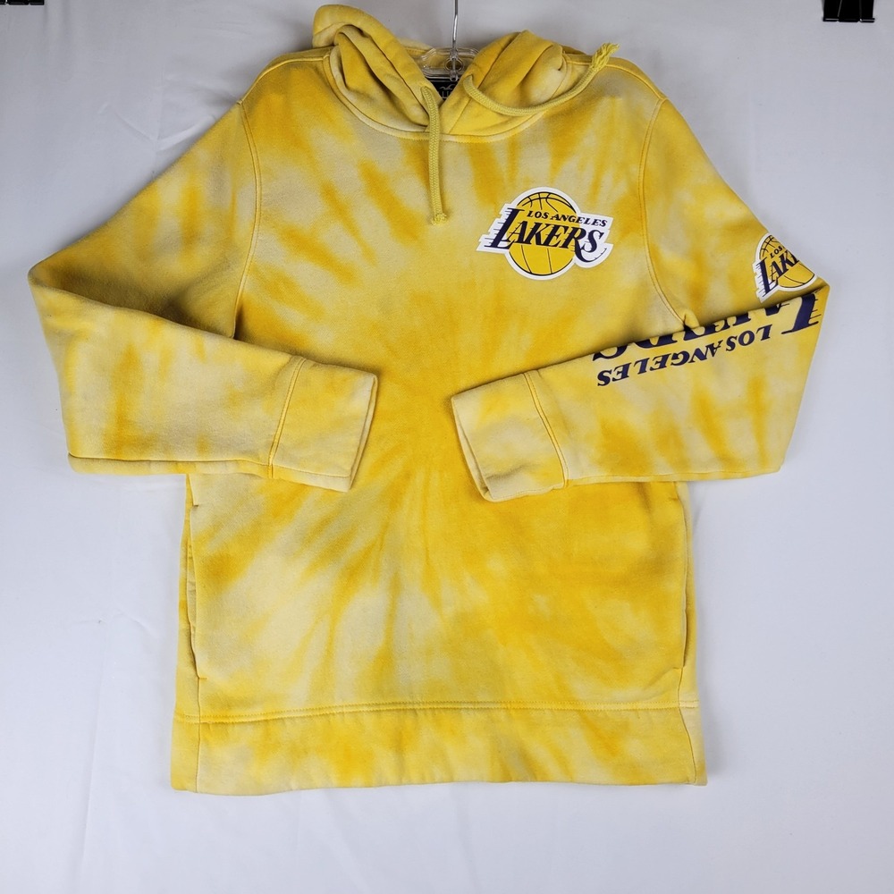 Hollister Hoodie Small NBA Los Angeles Lakers Pullover Sweatshirt Tie-Dye